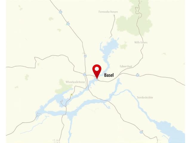 Map placeholder for Basel, Switzerland